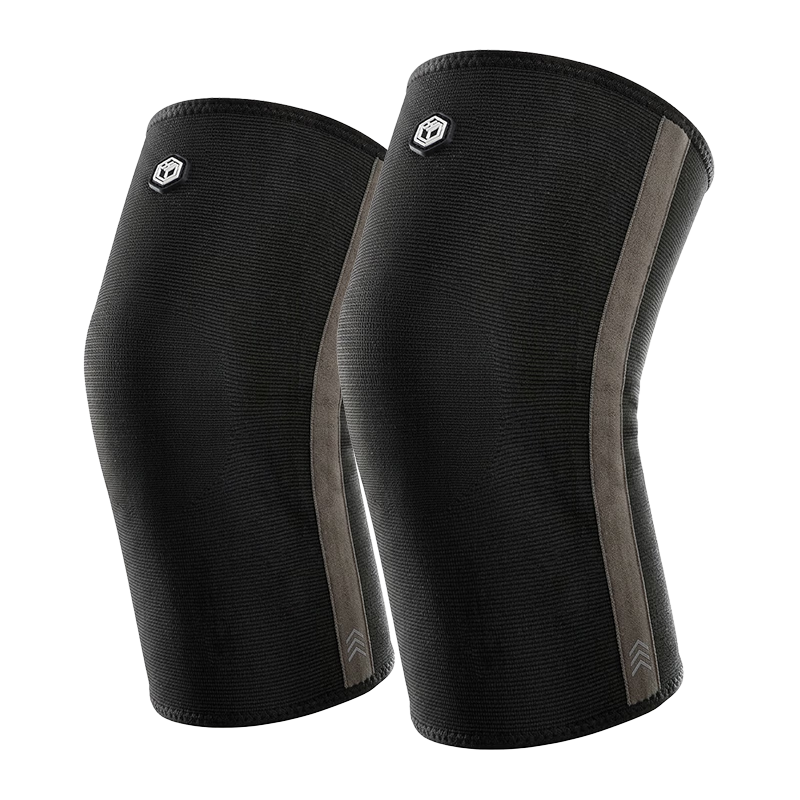 JD Original X100 Knee Brace, Professional Sports Support, Warmth, for Running, Basketball, Badminton, Hiking, Meniscus Protection, Specialized, Black M