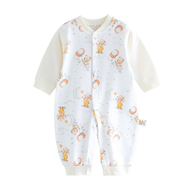 Babyprints Baby Romper Newborn Cotton Long Sleeve Jumpsuit Unisex Soft Four Seasons Bodysuit 73