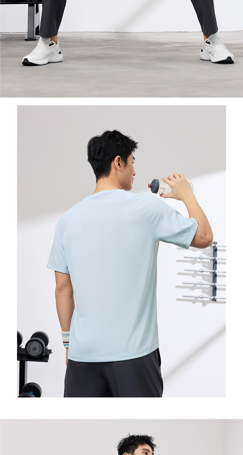 Jordan Men's Quick-Dry Technology T-Shirt 2026 Summer New Moisture-Wicking Sports Top 12