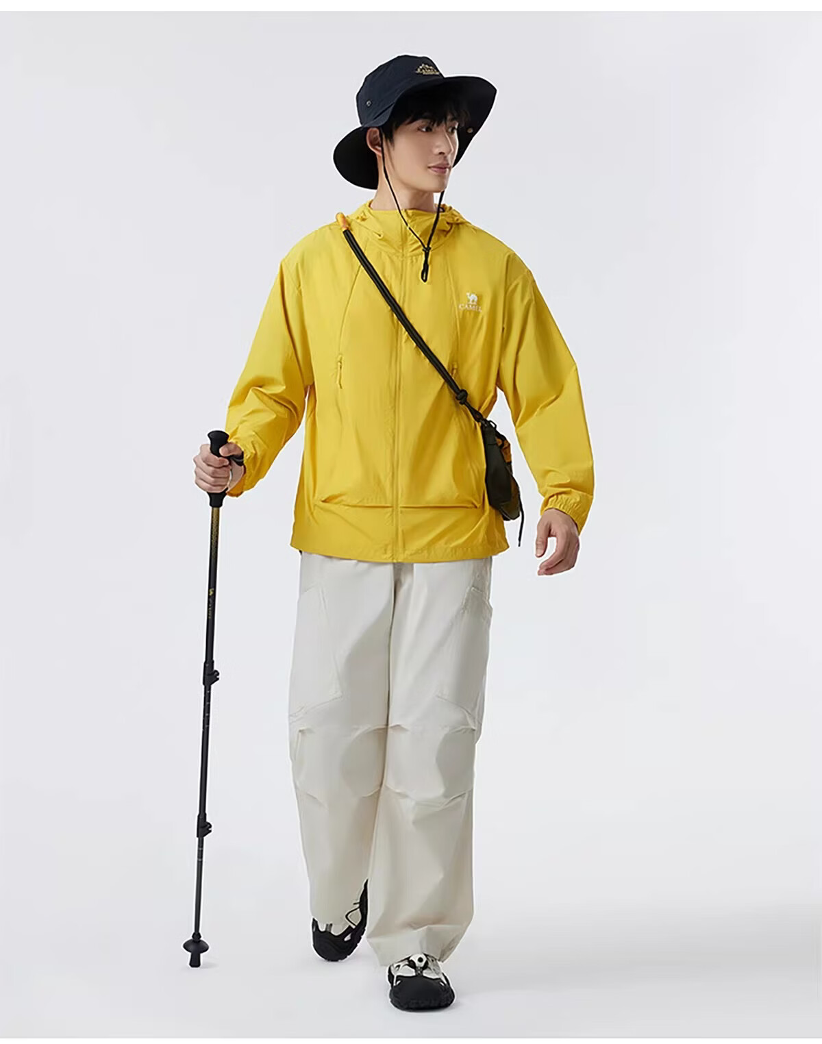 Camel [Wang Junkai Edition Muguang Pro] Women's Sun Protection Jacket Summer Unisex Water-Repellent Cooling Packable Coat 39