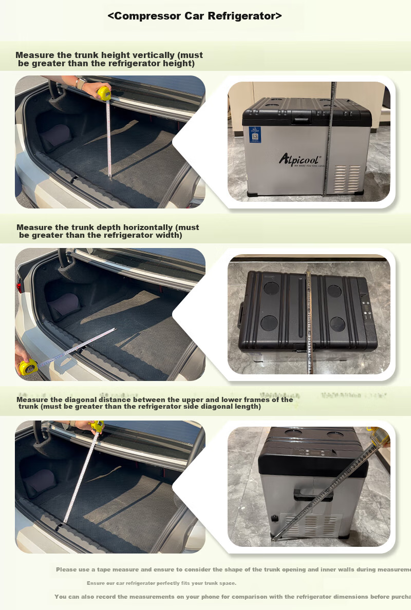 Alpicool 2025 New Car Refrigerator Dual-Use MG15 Portable Mini Fridge for Dormitory 4
