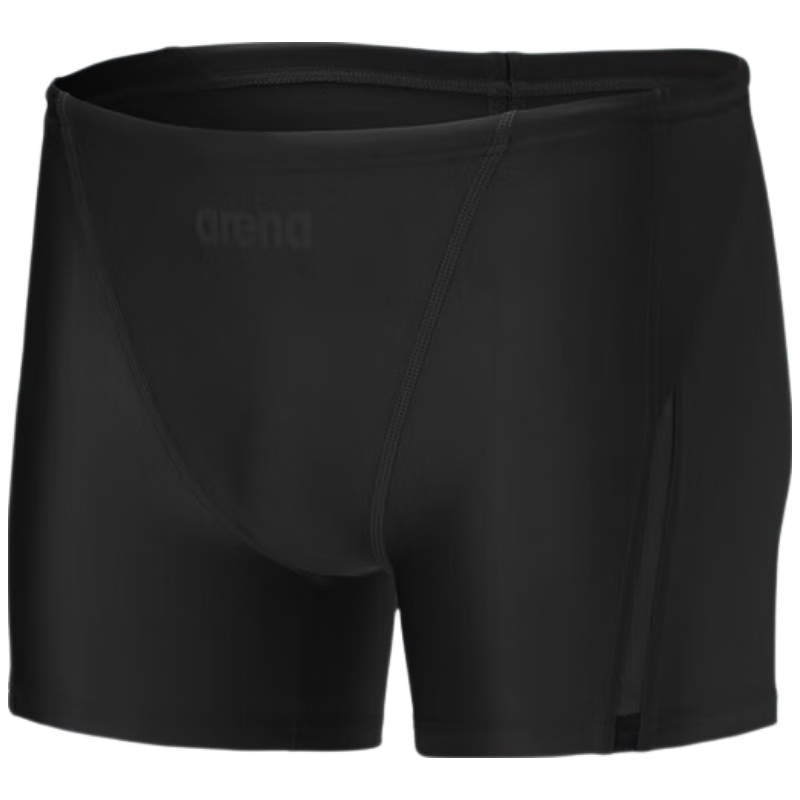 Arena Men's Swim Trunks, Anti-Embarrassment Boxer Style, Professional Training, Chlorine-Resistant, Comfortable Men's Swimming Shorts, Dark Green, Size M