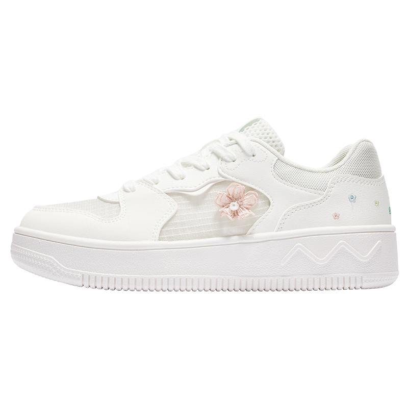 361° Women's Sports Shoes Floral Pattern Spring Summer New Breathable Casual Trendy Sneakers 682626618-1