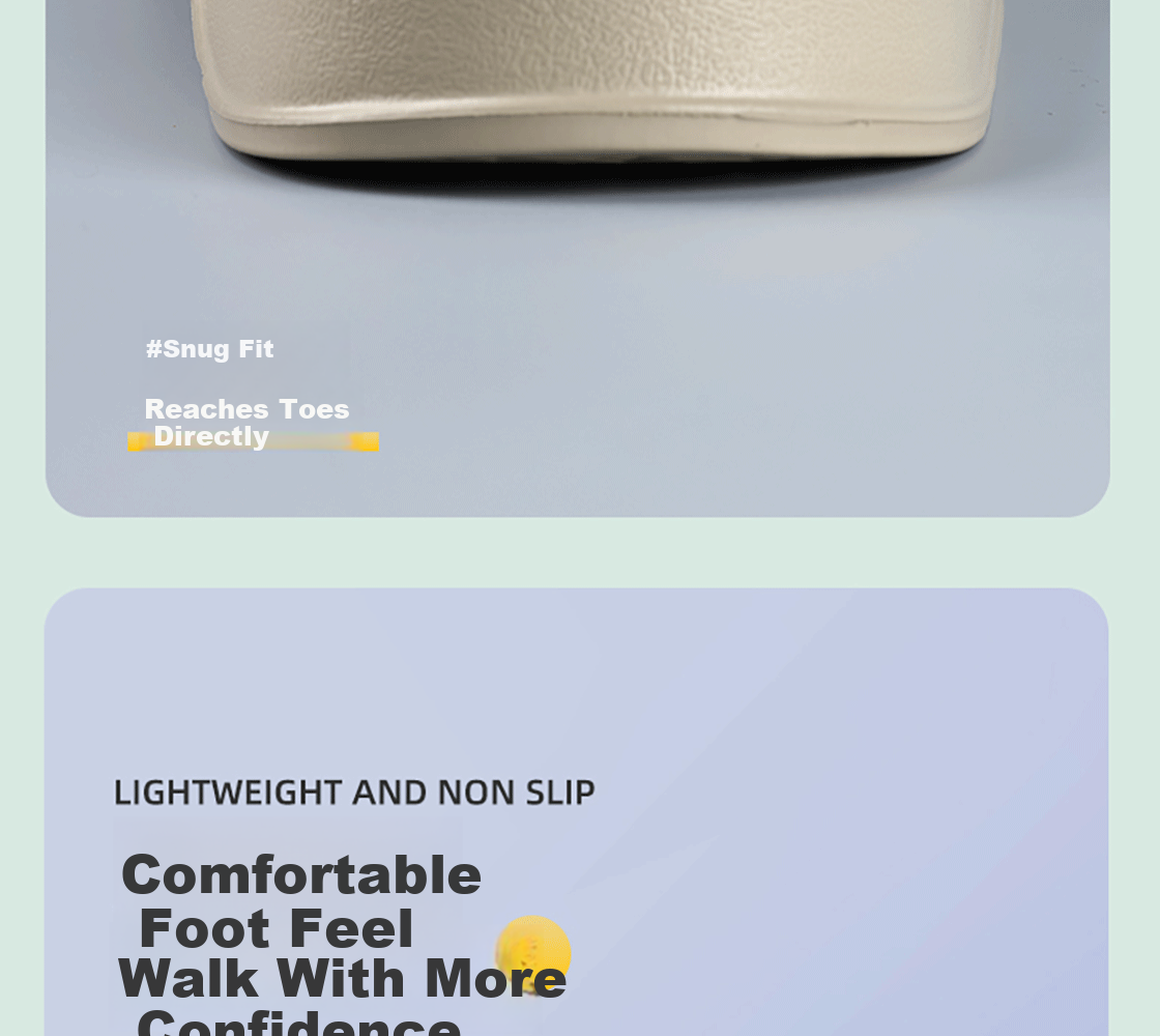 MINISO Lightweight Comfort Series Bathroom Slippers Couple Home Shoes Cloud Mist Purple Size 39-40 8