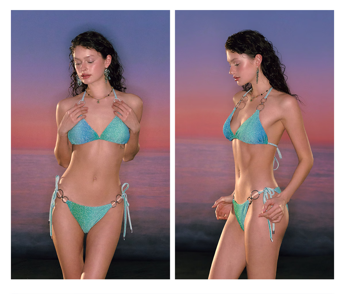 AtlanticBeach 2026 New Sexy Bikini Swimsuit Women Summer Fashion Revealing Beach Vacation Two-Piece Swimwear 11
