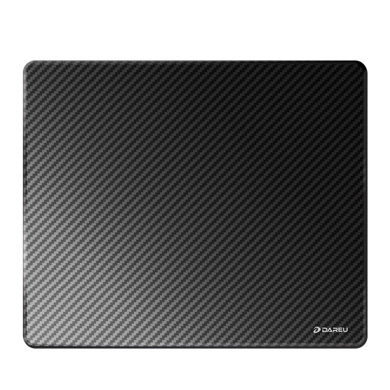 Dareu Gaming Esports Mouse Pad FPS Smooth Thickened Sweat-Resistant Wear-Resistant Small Medium Delta Desk Mat Micro Velvet 360x300x3mm Carbon Fiber Black