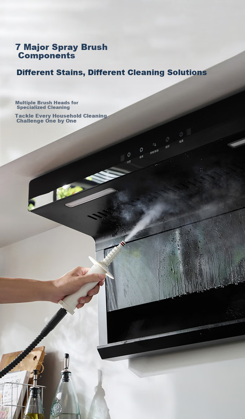 Donlim Portable Steam Cleaner High Temperature High Pressure Sterilization Mite Removal Household Kitchen Range Hood Stove Air Conditioner Carpet Multifunctional Whole House Cleaning Device DL-7940 5