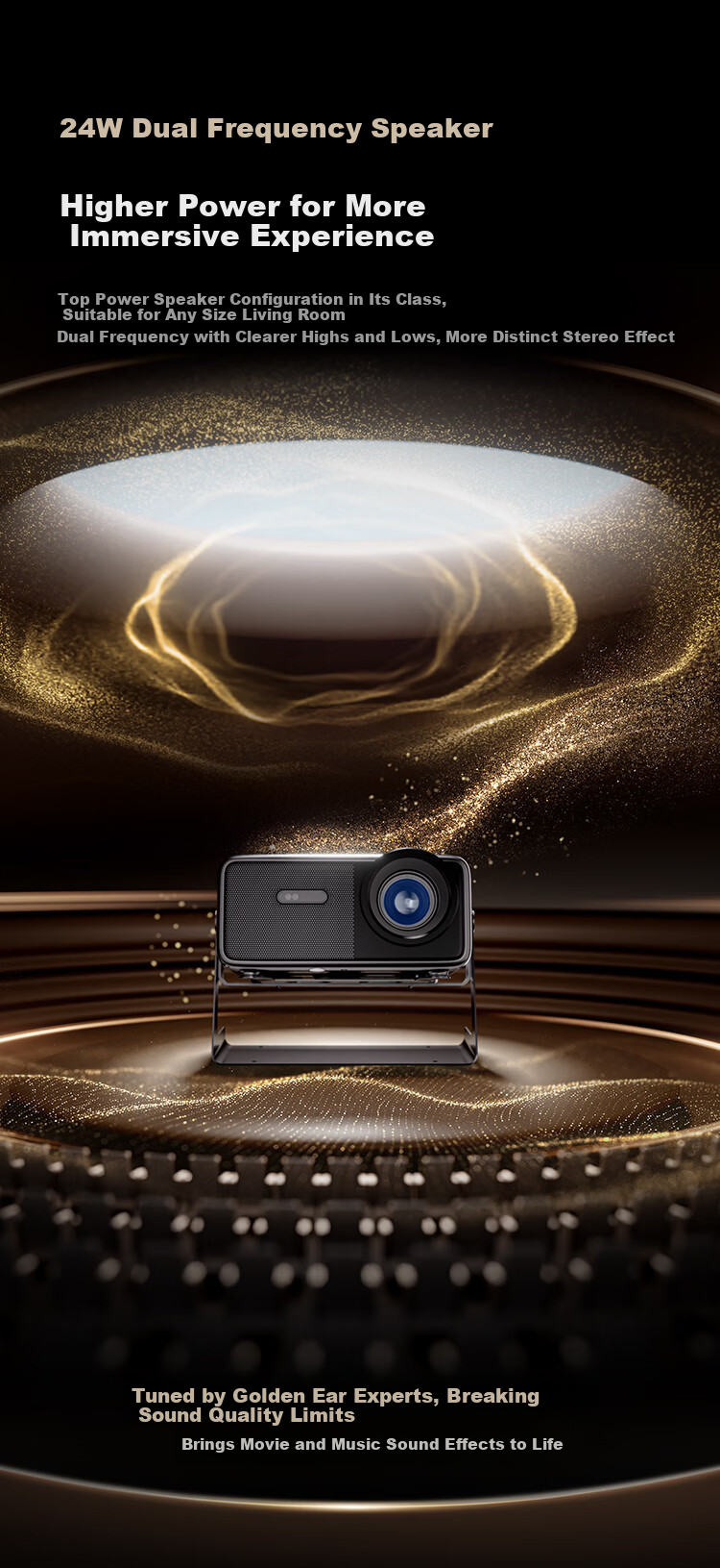 JD Jingzao Ultra 1300CVIA High-Brightness PTZ Projector Laser TOF Visual Focus Home Theater All-in-One PTZ 4K Smart Projector 6