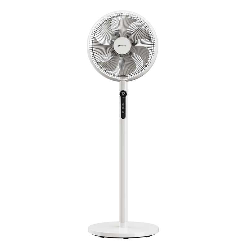 AIRMATE Suishouting Electric Floor Fan Home Large Airflow Bedroom Quiet Low Noise First-Class Energy Efficiency Inverter DC Energy-Saving Air Circulation Fan Remote Control Voice Standing Fan