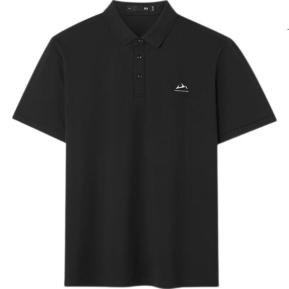 HLA Heilan Home Men's Short Sleeve Polo Shirt 26 Mountain Series Cool and Breathable Summer Short Sleeve