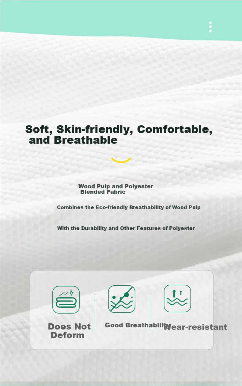JiaTu Disposable Towel and Bath Towel Set Thickened Absorbent Face and Body Towels 5-Pack Hotel Toiletries 4