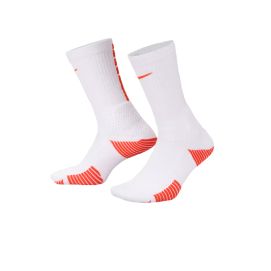 NIKE Men's Sports Socks Support Mid-Calf Casual Socks HM0285-105 White L
