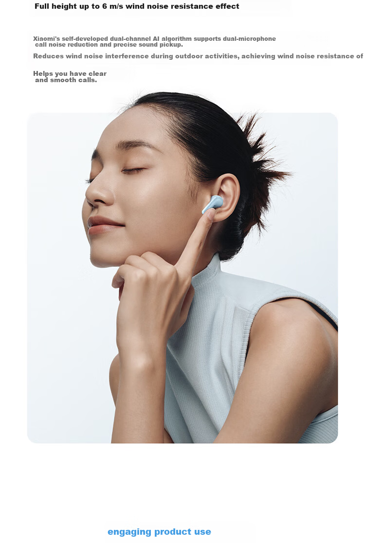 MI REDMI Buds 8 Youth Edition True Wireless Bluetooth Noise Cancelling In-Ear Earphones for Android and Apple Phones 3