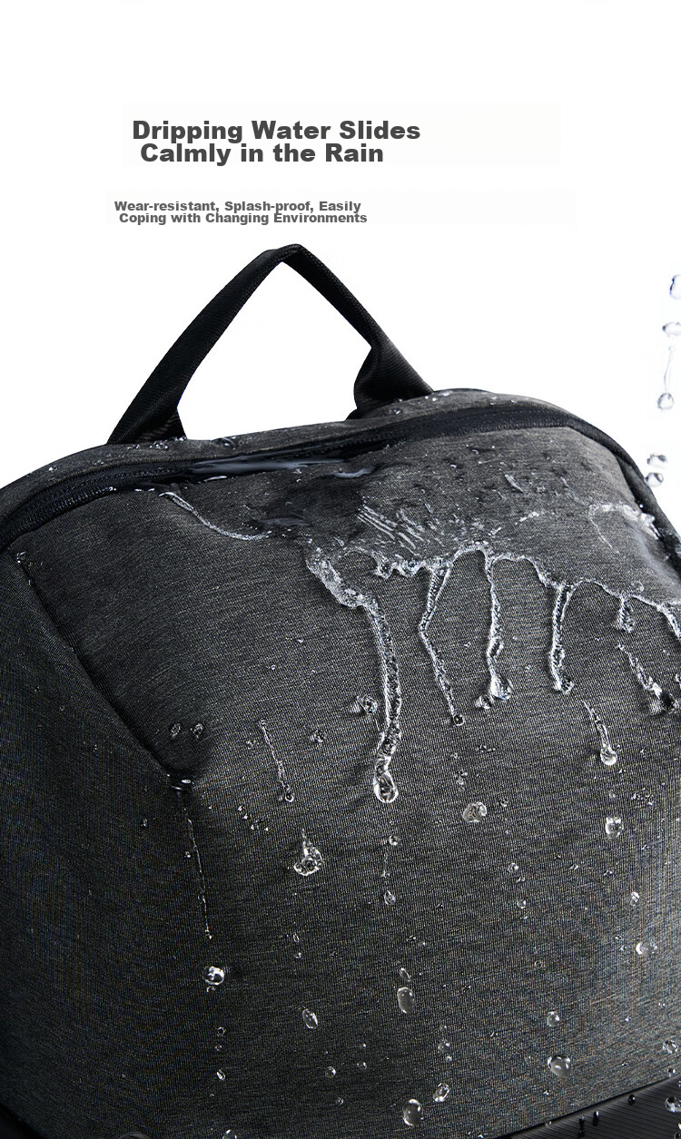 JD Original Commuter Backpack, Business Travel Large Capacity, for Men And Women, Students, Laptop Bag, Schoolbag, Dark Gray 7