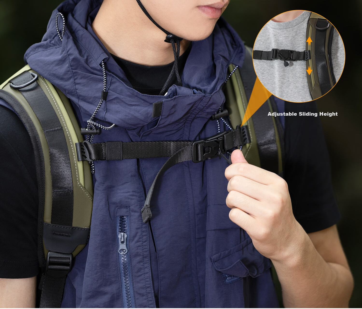 CWATCUN Kaden Camera Backpack Outdoor Photography Waterproof Large Capacity Storage Bag 11