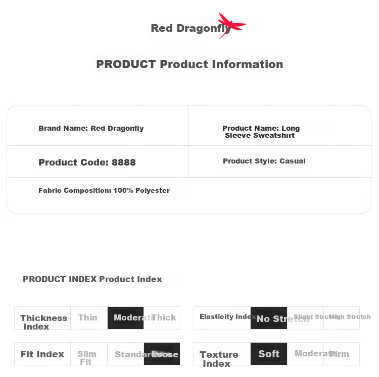 RED DRAGONFLY Men's Casual Fashion Printed Simple Crew Neck Long Sleeve T-Shirt Pullover White L 4