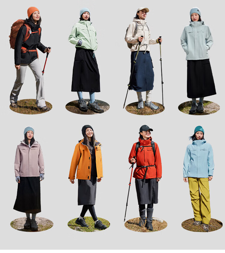 Toread Suzaku Men's Outdoor Windproof Waterproof Hiking Mountaineering Jacket Spring Autumn Casual Coat 11