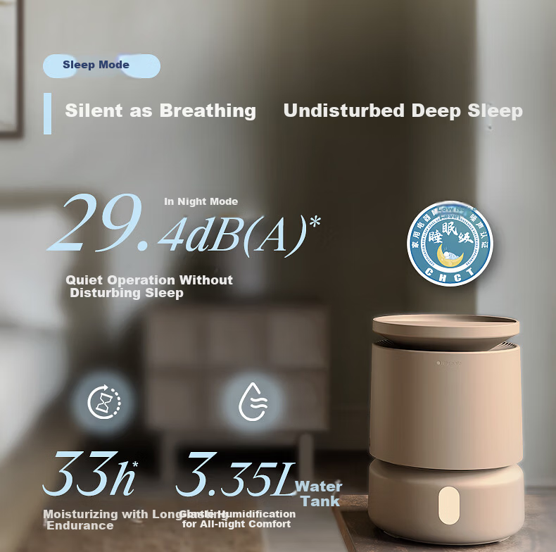 Blueair H38i Humidifier Baby-Safe Certified Home Bedroom Desktop Large Capacity Mist-Free Humidifier for Rhinitis 13