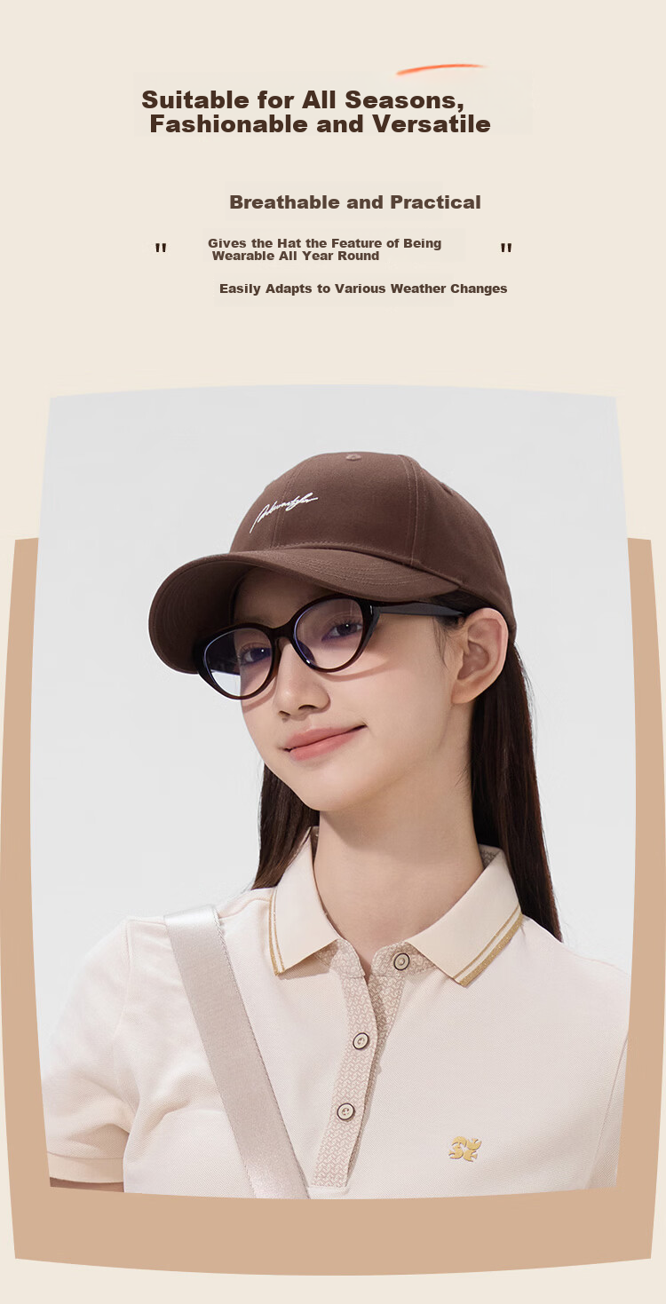 HLA Baseball Cap, All-Season Casual Versatile Visor Hat, Unisex Sun Protection Cap, Trendy Leisure Hat 3