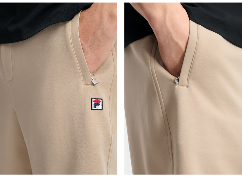 FILA Official Men's Knitted Five-Point Shorts 2026 Summer Tennis Sports Sun Protection Shorts 30