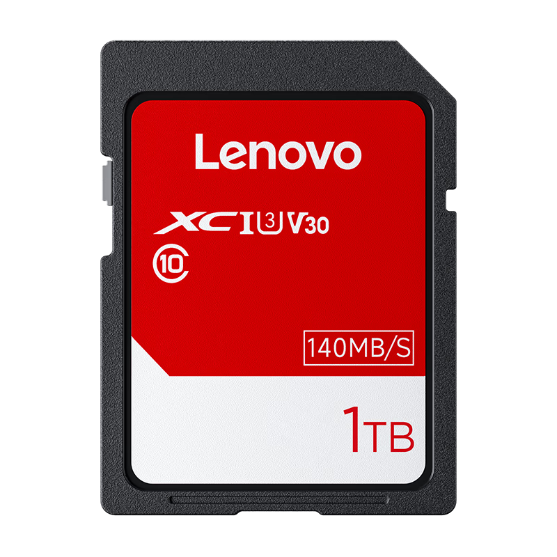 Lenovo 1TB SD Card High-Speed Memory Card for DSLR and Mirrorless Cameras 4K Ultra HD Video Recording 140MB/s Read Speed U3 V30