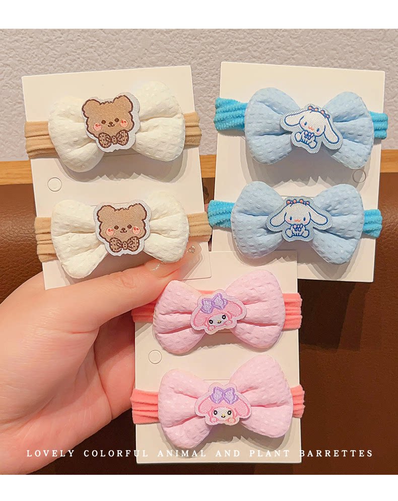 NIANFIN Spring Summer New Year High Elastic Cherry Hair Tie Korean Style Hair Accessory Hair Rope Elastic Band for Women and Children 7