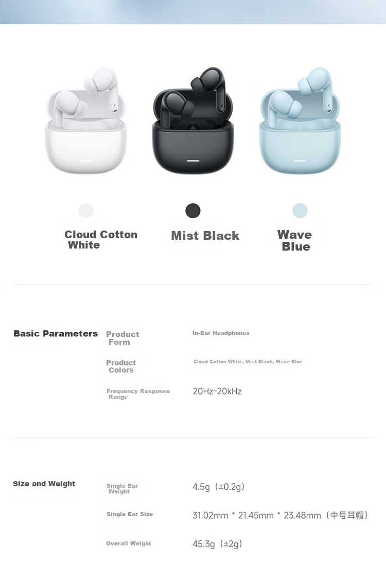 MI REDMI Buds 8 Youth Edition True Wireless Bluetooth Noise Cancelling In-Ear Earphones for Android and Apple Phones 11