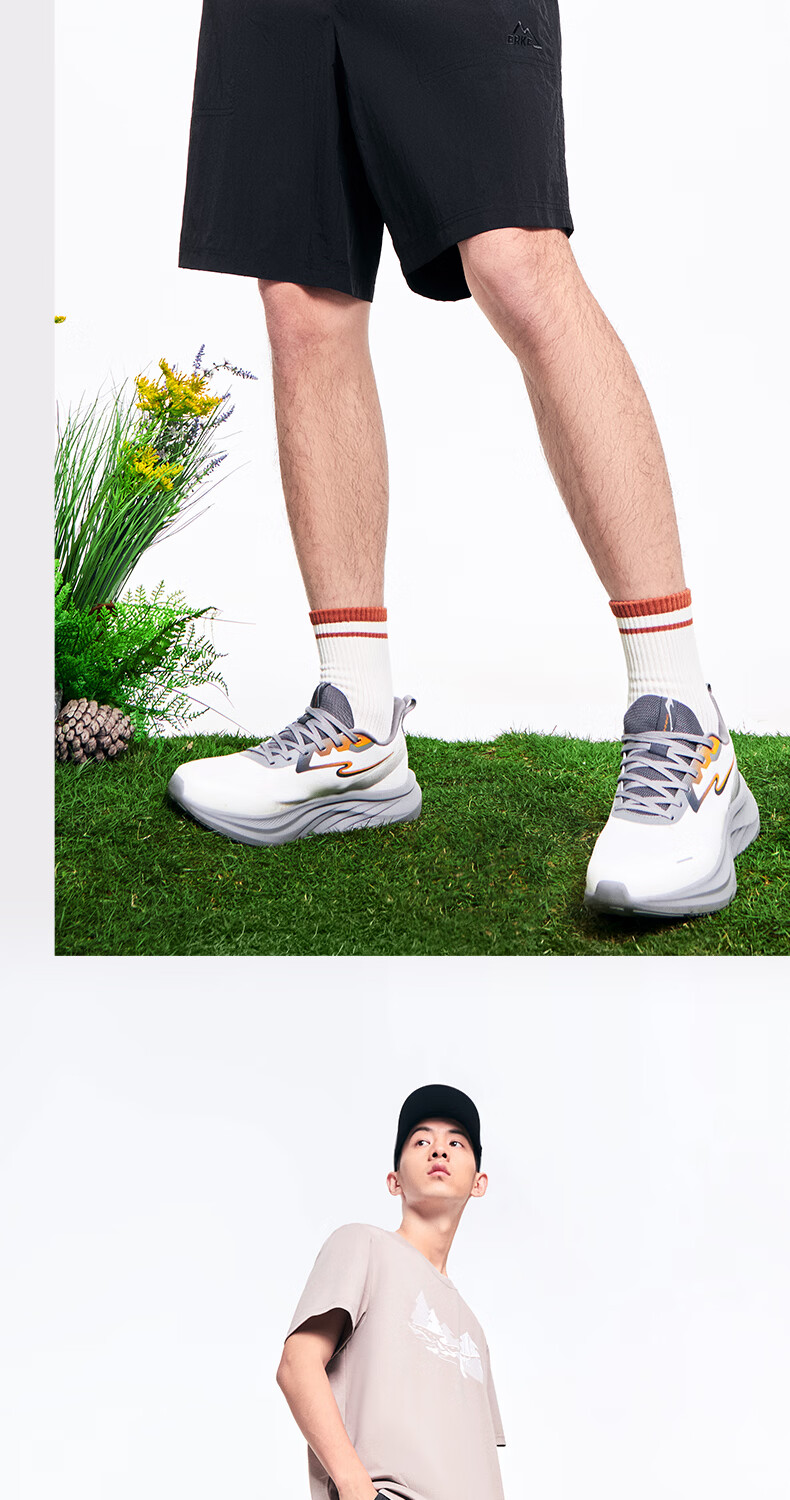 ERKE [Yu Shitong Edition] Woven Five-Point Shorts Summer Water-Repellent Ice-Feel Sports Outdoor Casual Fashion Men's Pants 9