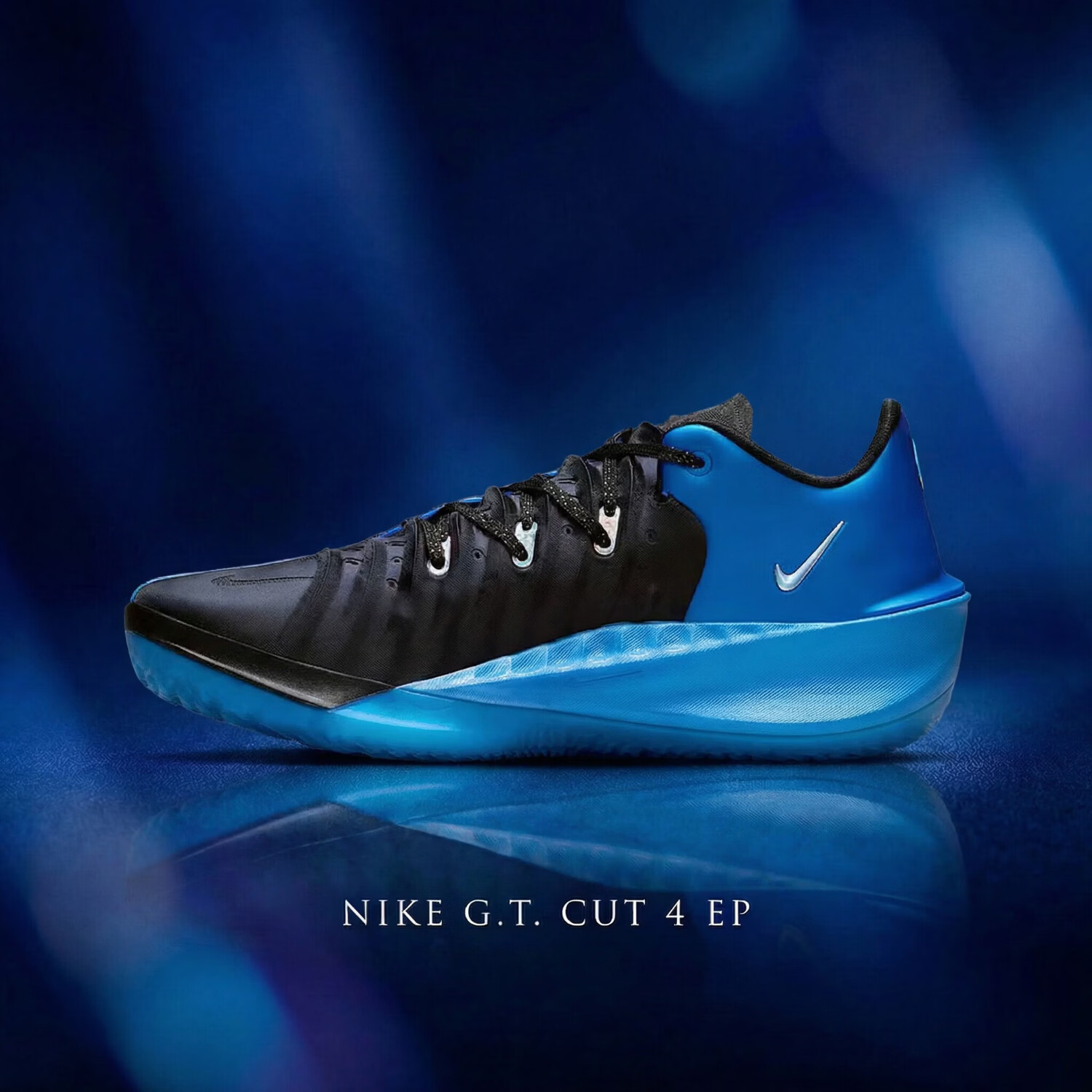Nike Men's Basketball Shoes G.T. CUT 4 EP HV9921-400 Black Blue Size 40.5