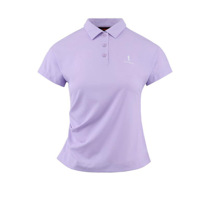 Biyinlefen Golf [Cooling Fine Bead Texture] 2026 Spring New Women's Sports Casual Stretch Comfortable Short Sleeve Polo Shirt