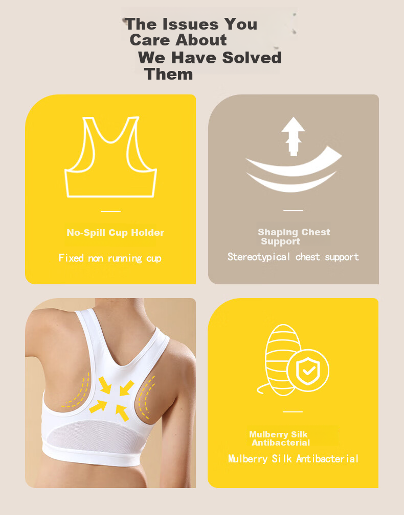 YUZHAOLIN Girls' Underwear Vest for Early High School Development, Youth Sports Bra, Shaping, Skin Color (4XL) 2