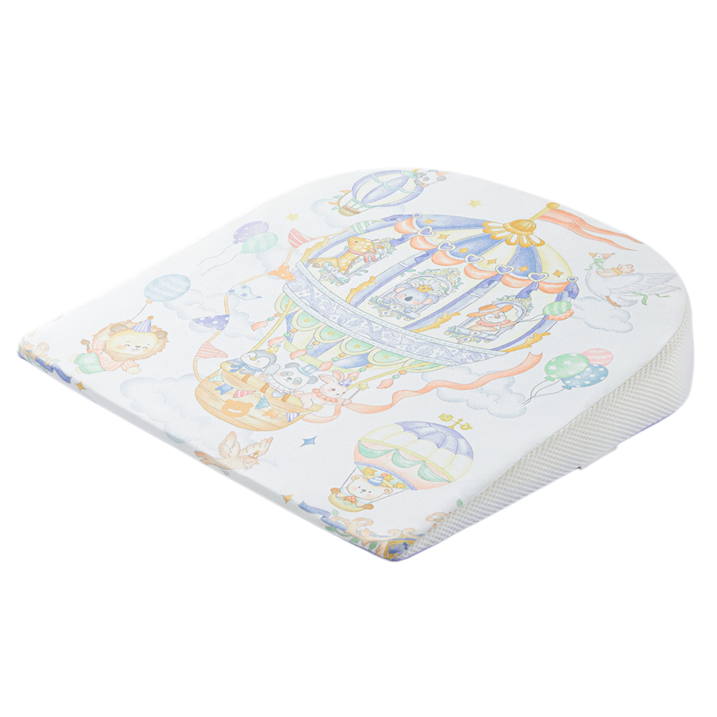 Betis Inclined Pillow Infant Anti-Spit-Up 0-6 Months Newborn Feeding Aid Anti-Choke Milk Overflow Nursing Pillow Cute Pet Design