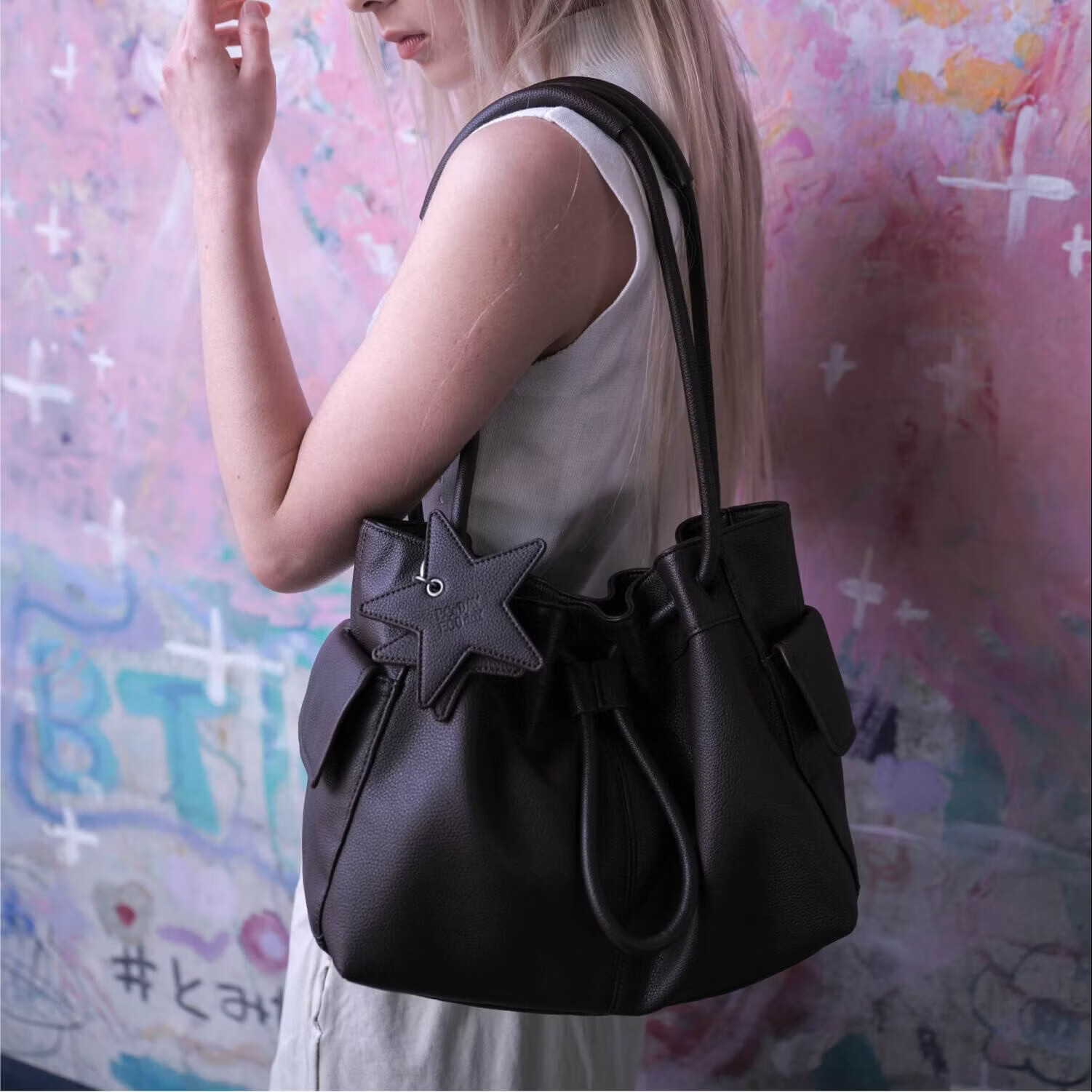 ECODAY Women's Bag 2026 New Large Capacity Tote Bag Commuter Luxury Shoulder Bag Birthday Gift