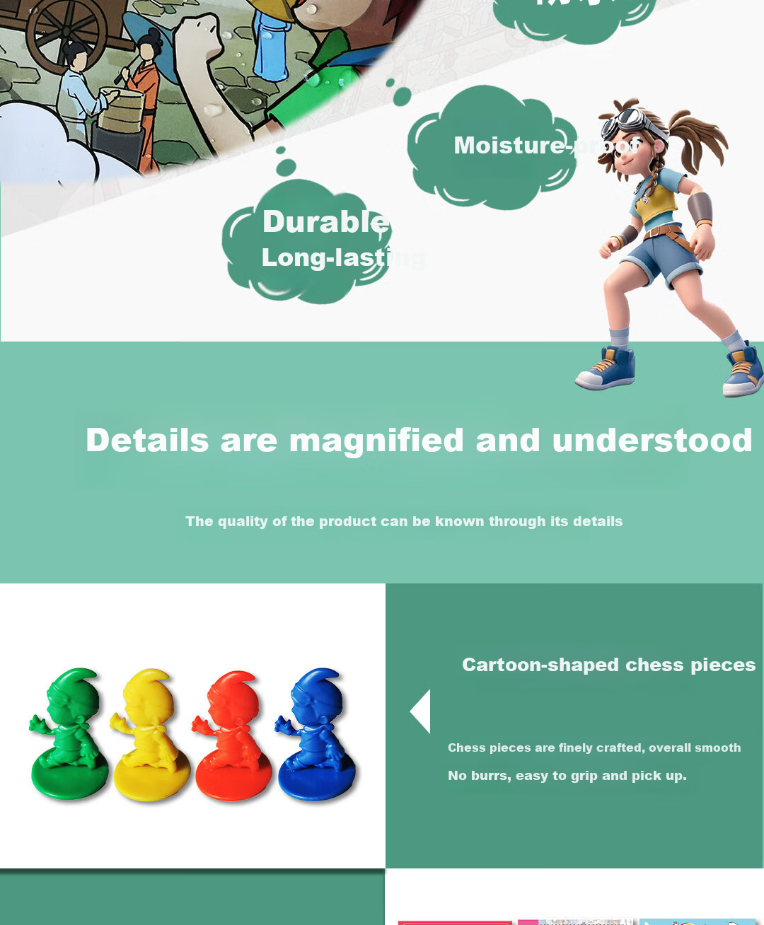 FORTHGOER Monopoly China Tour 388 Parent-Child Interactive Toy Boys Girls Birthday Gift Four-Star Board Game 4