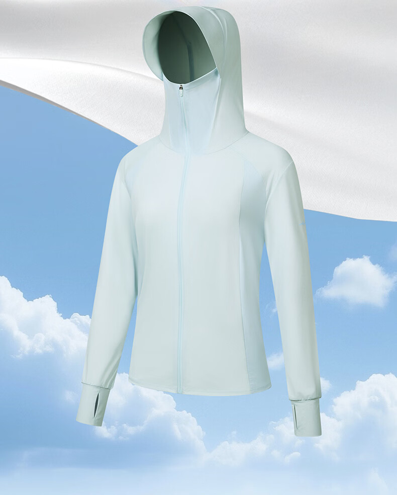 Erke Women's Knitted Sun Protection Jacket Summer Quick-Dry Ice Cooling Breathable UPF80+ Outdoor Sports Windbreaker 3