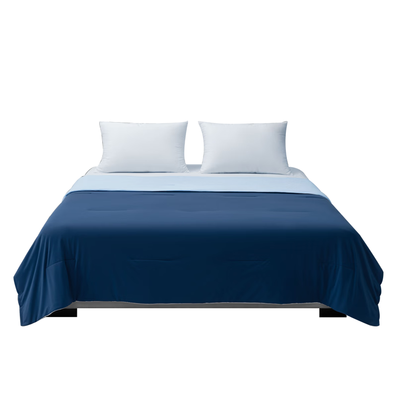 Hilton Summer Cooling Quilt Deep Sleep Cooling Core A-Class Antibacterial Washable Air Conditioning Quilt Deep Blue 200*230cm