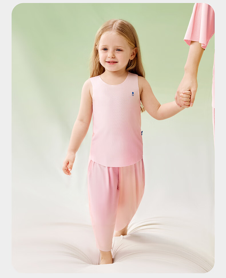 Babycare Natural Cool Sleeveless Top Baby Homewear Short Sleeve Tank Summer Ice Grape 110 28