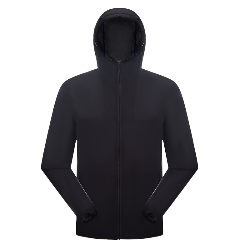 Tianshi Goose Armor Spring Summer New Ultra-thin Breathable UV Protection Skin Jacket Unisex G427 Black S