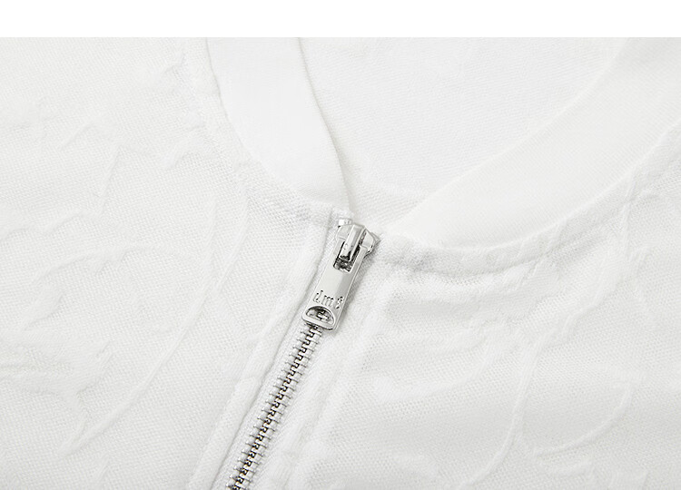 Demana "Hazy Atmosphere" Summer Lightweight Breathable Mesh Jacquard Lace Drawstring Slimming Jacket Premium Feel 13