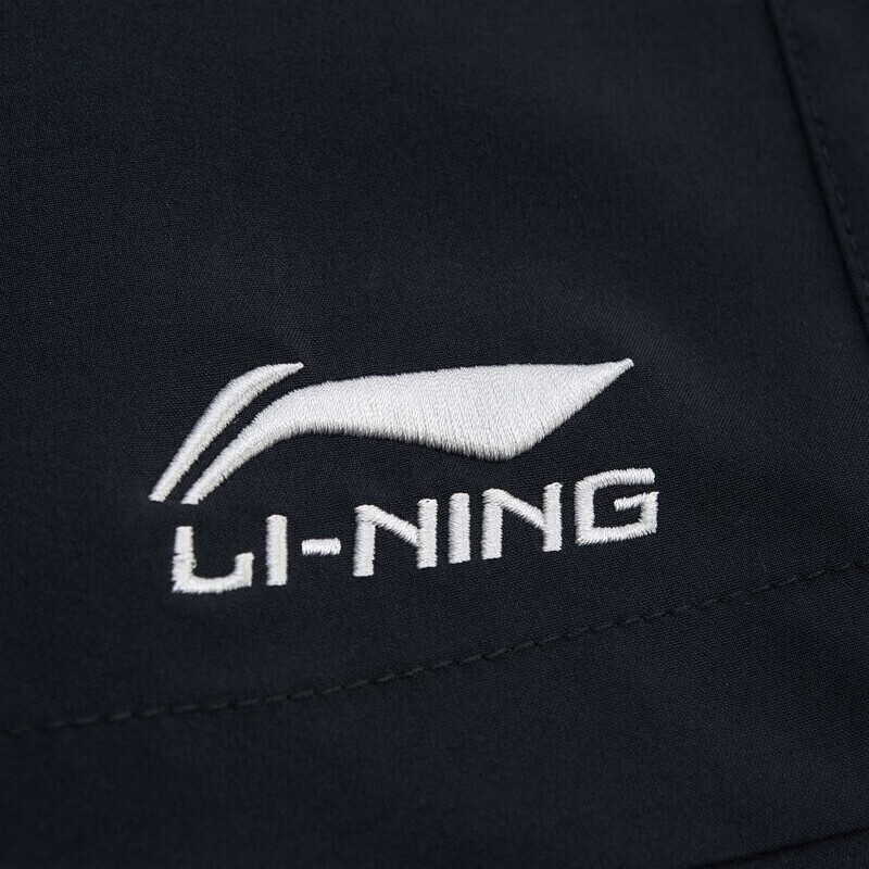 LI-NING Women's Badminton Shorts Sweat-Absorbing Quick-Dry Breathable Training Competition Pants AAPR078-3 Black XL 9
