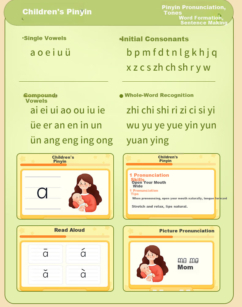 Newsmy Kids Elementary Early Learning Practice Machine LCD Drawing Board Synchronized Textbook Pinyin Literacy Ancient Poems Oral Arithmetic Vocabulary Memorization Drawing Boys Girls Blue New Year Bi 3