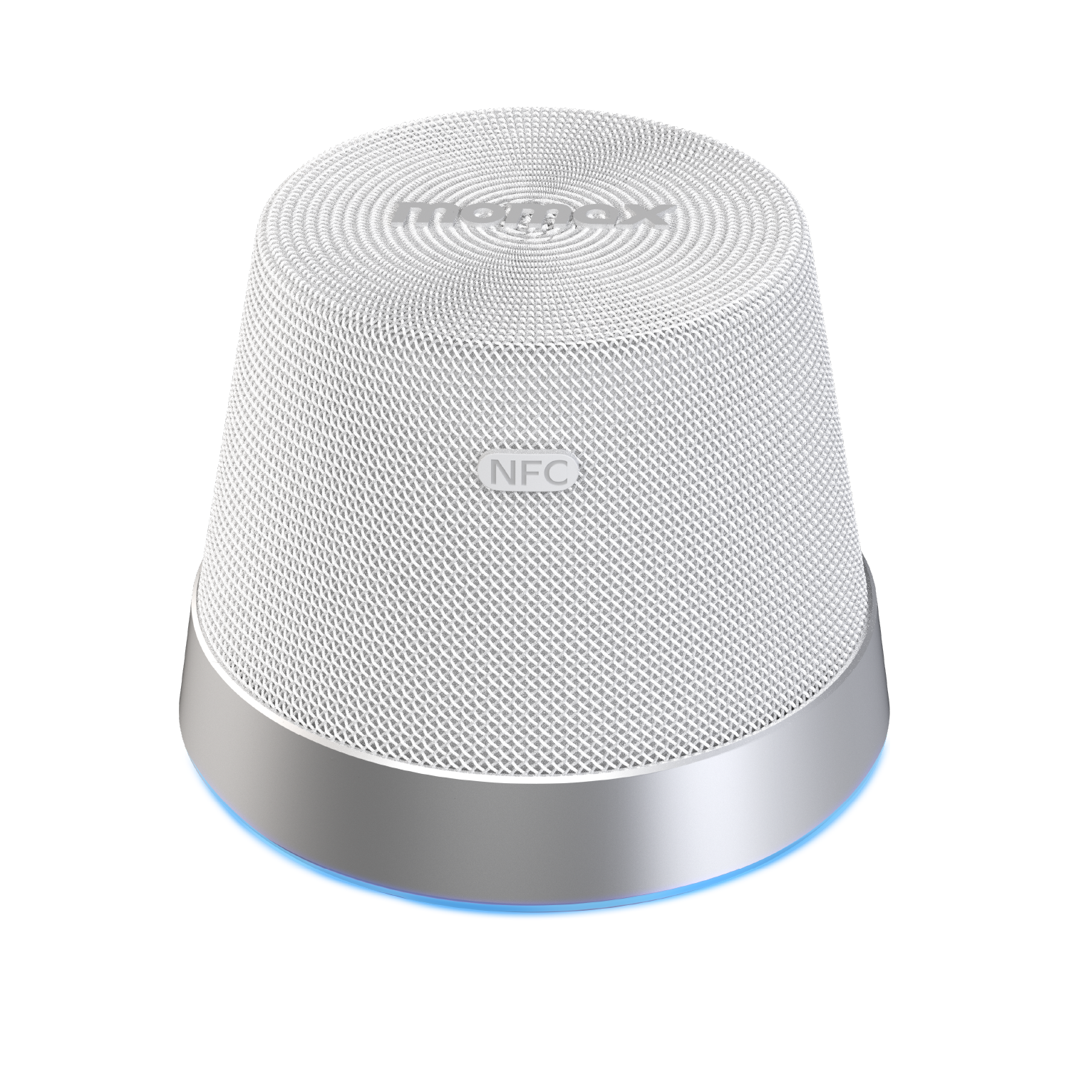 MOMAX Waterproof Magnetic Bluetooth Speaker Portable Mini Wireless High-Quality Sound Music Player for Bathroom Home Indoor Outdoor Desktop Gift for Couples