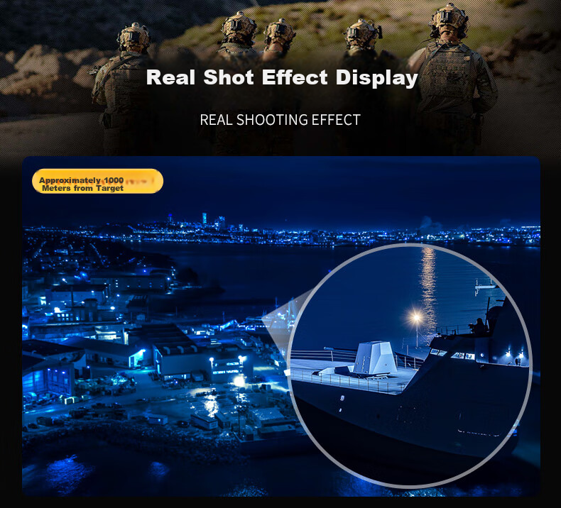 Jiapu High-Power HD Binoculars Non-Military Night Vision Professional Adult 8000m Outdoor Binoculars with Smartphone Connectivity 8