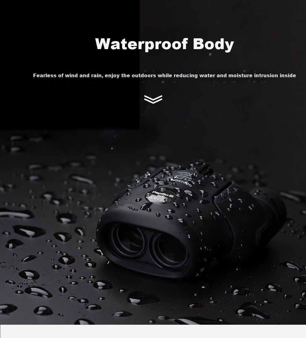 PENTAX Insect Lens III 8.5x21 Black Waterproof Macro Binoculars for Theater Museum HD Photography 15