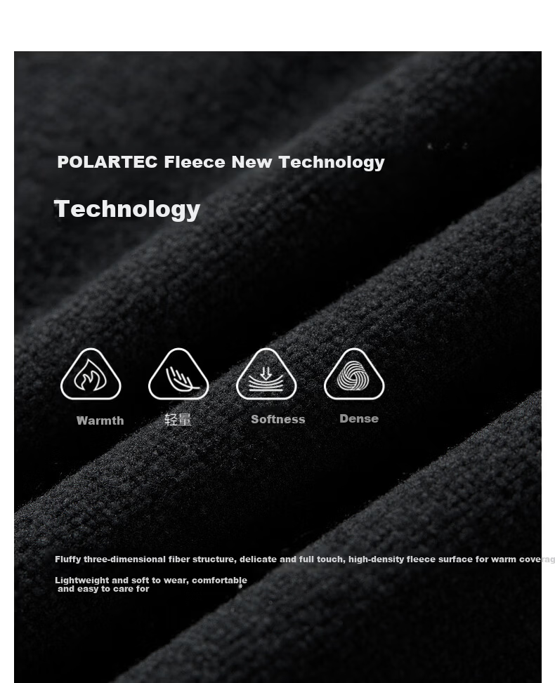 Biyinlefen POLARTEC Fleece New Technology 2025 Autumn Winter Men's Outdoor Stand Collar Knitted Jacket 12