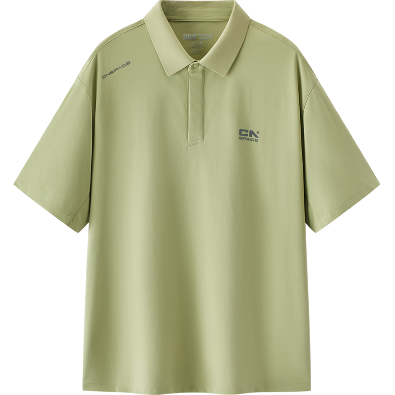 Semir XCNSPACE Aerospace Collaboration Series Men's Polo Knit Shirt 101326115109