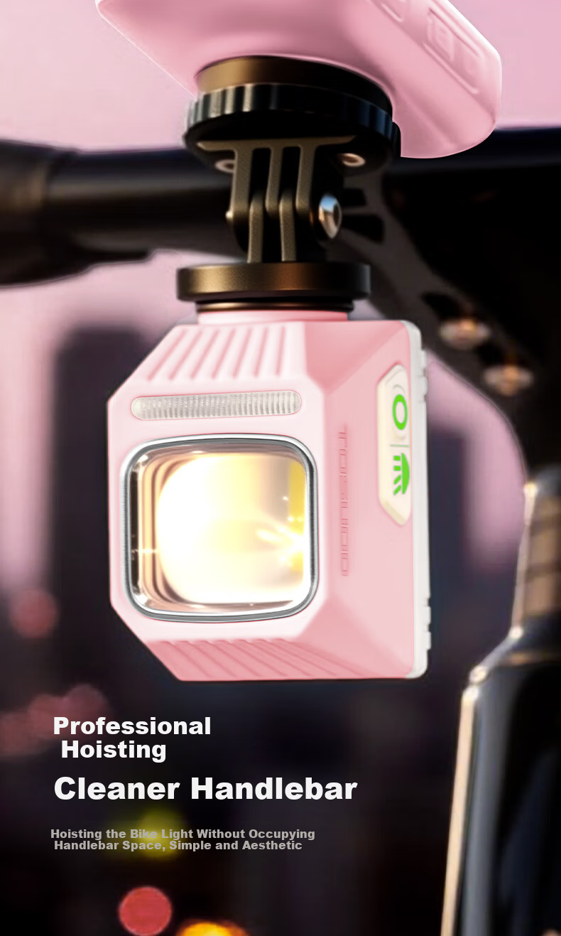 Captain Tas 2000 Lumen Cutoff Line Design Quick Release Quick Charge Long Battery Life High Brightness Night Cycling Light 8