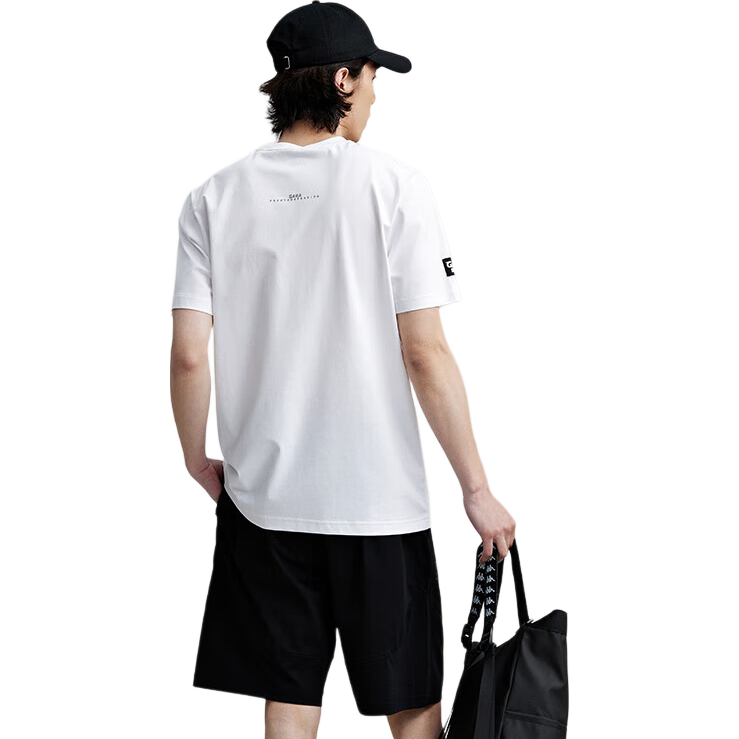 Kappa Back-To Summer 2025 New Sports Sun Protection Short-Sleeve T-Shirt for Men, Slim Fit Cool Half-Sleeve K0E32TD70D