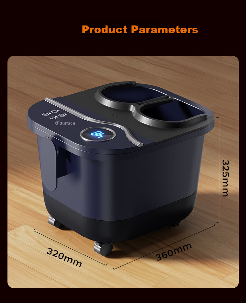 SUPOR Foot Bath Bucket, Electric Foot Soaking Basin with Constant Temperature Heating, Fully Automatic Massage, 2025 Over-Knee Deep Bucket, Women's Special Practical Birthday Gift for Parents And Elders 20