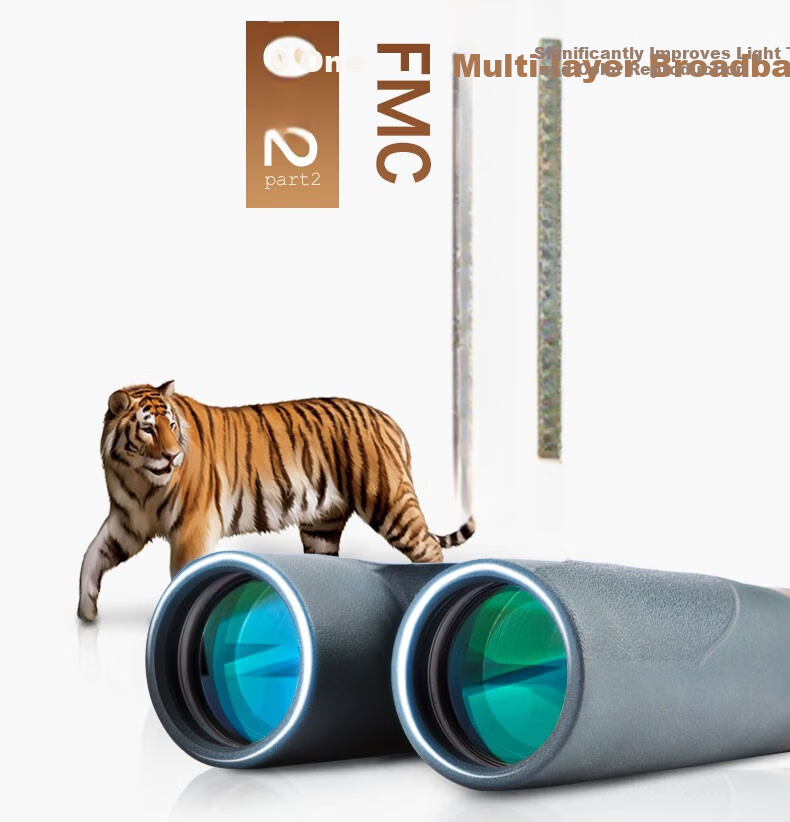 BOSMA BOSMA Binoculars Golden Tiger II Series 10X42 High-Power HD Low-Light Night Vision 3